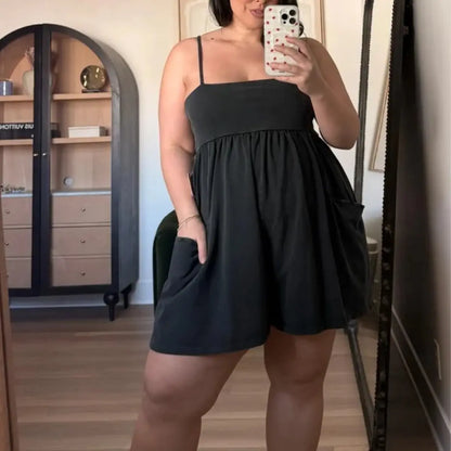 👗 Summer Strappy Romper