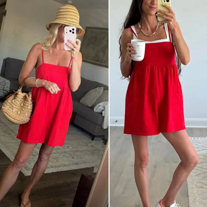 👗 Summer Strappy Romper