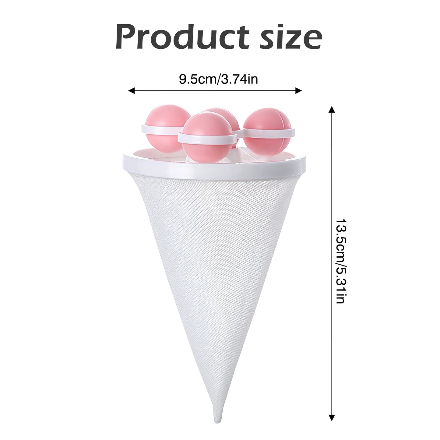 Reusable Floating Washing Machine Lint & Hair Filter Bag