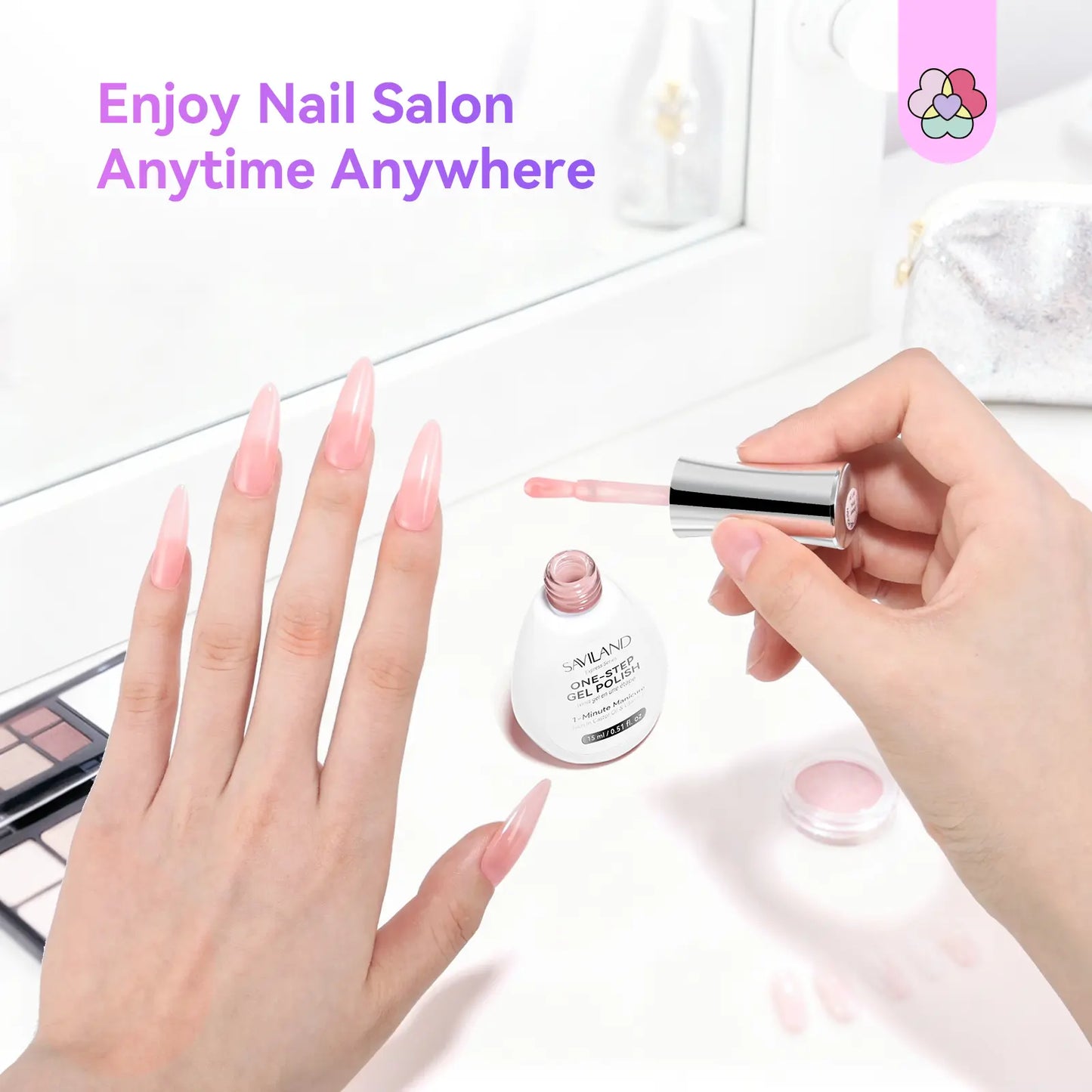 💅5-in-1 Aurora Gel Nail Pen – One-Step, No-Mess UV/LED Manicure