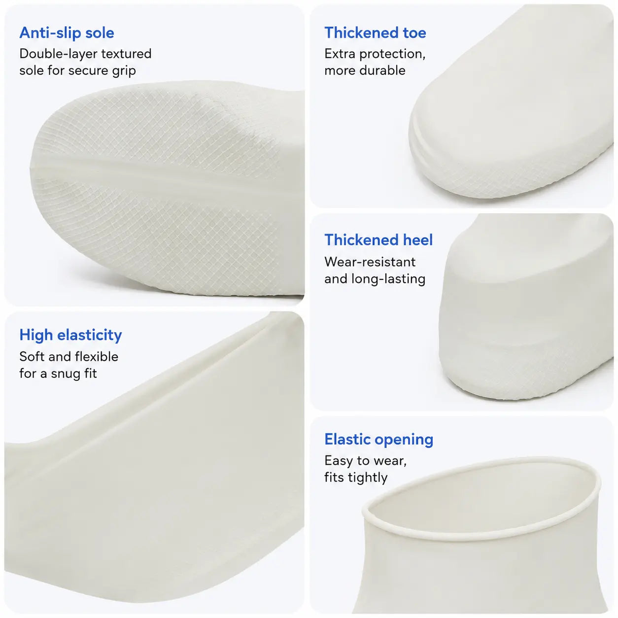 Silicone Waterproof Rain Shoe Covers