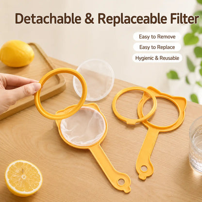 Detachable Fine Mesh Funnel Strainer