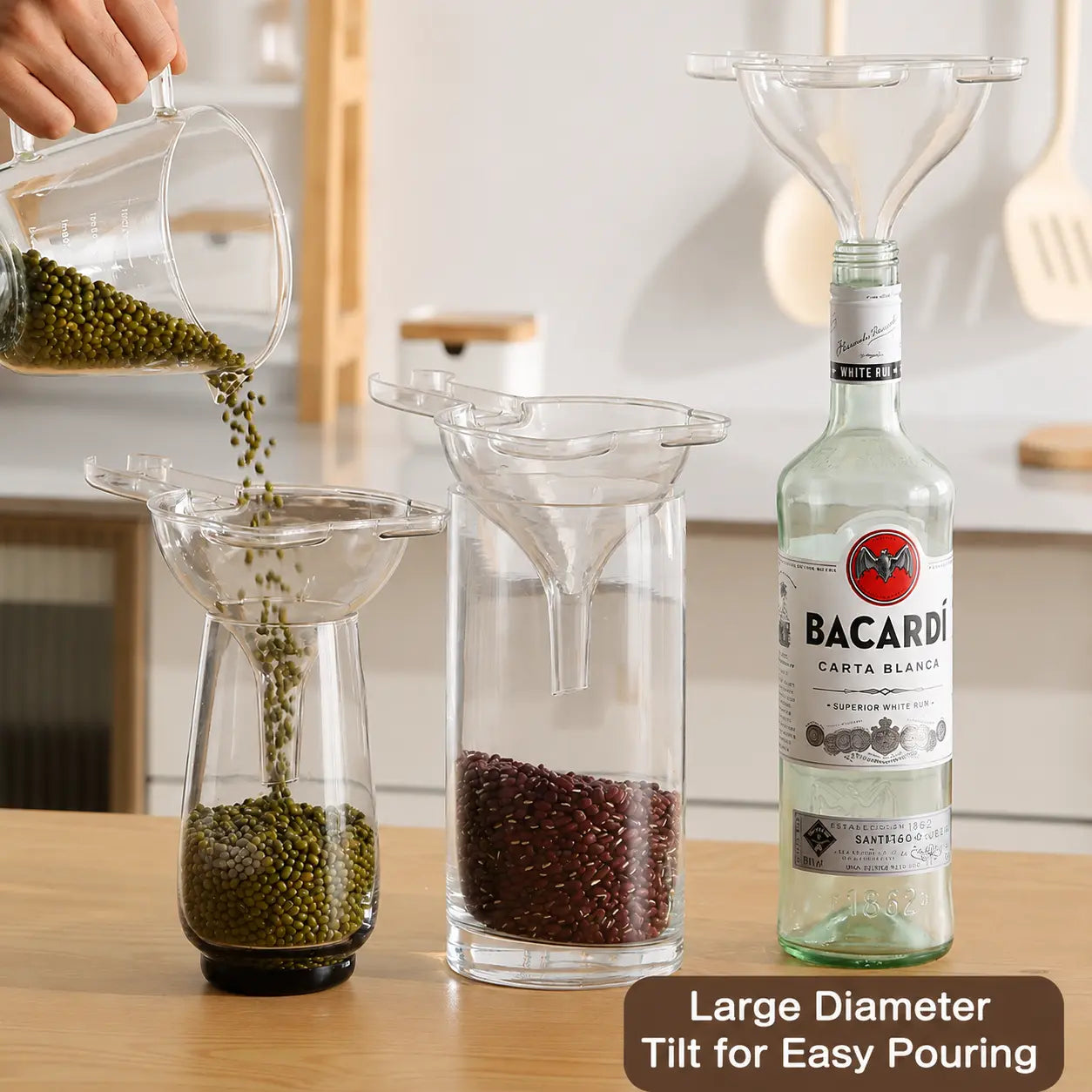 Detachable Fine Mesh Funnel Strainer