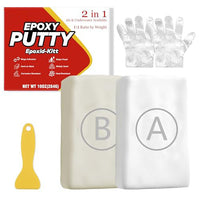 white -14.1 oz Total (A: 7.05 oz + B: 7.05 oz)