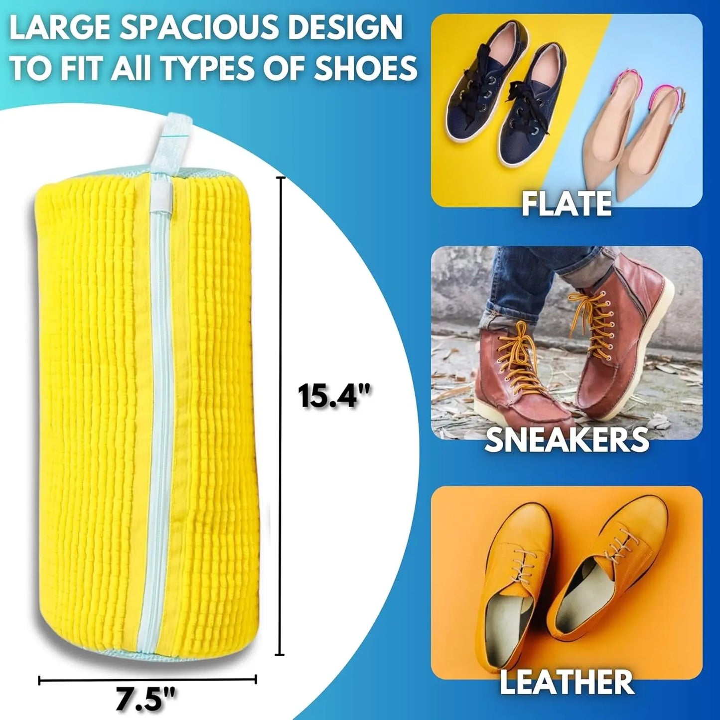 🧼 ShoeSpa 360° Washing Machine Shoe Bag