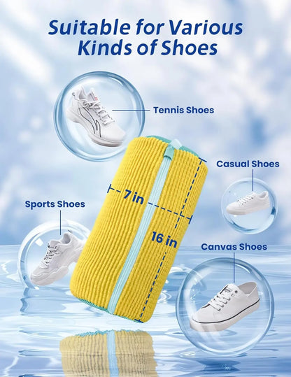 🧼 ShoeSpa 360° Washing Machine Shoe Bag