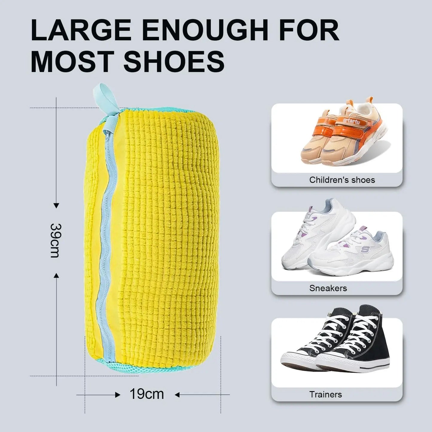 🧼 ShoeSpa 360° Washing Machine Shoe Bag
