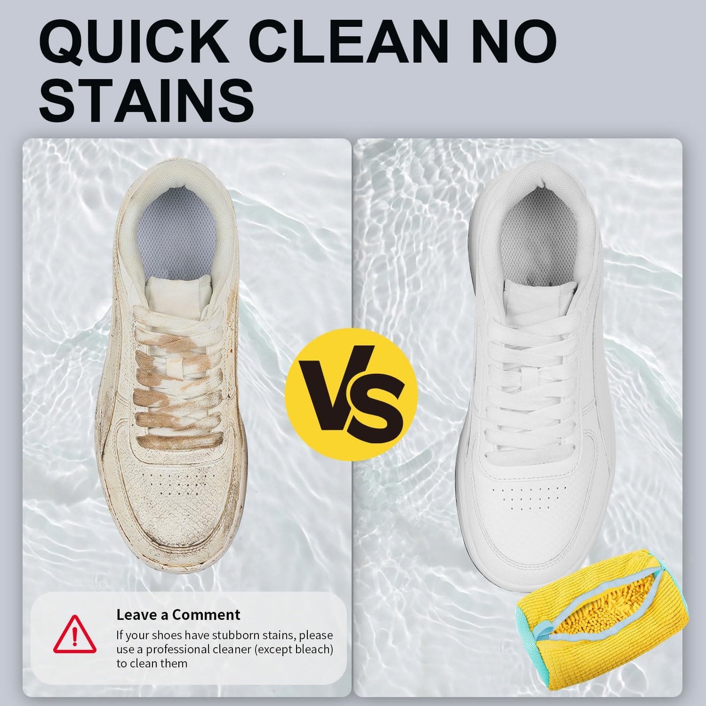 🧼 ShoeSpa 360° Washing Machine Shoe Bag