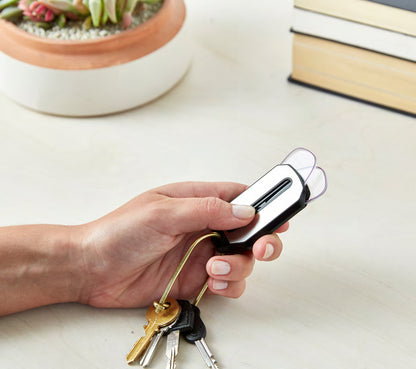 Slim Folding Keychain Reading Glasses - Clips Anywhere, Reads Anytime. 🔑