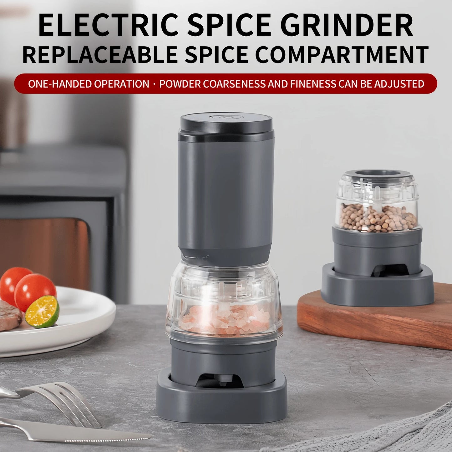 Quick Card Type Electric Spice Grinder