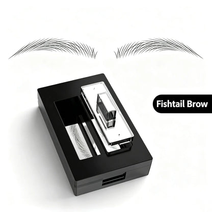 ✨ Reusable Hair-Stroke Eyebrow Stamp – Natural Waterproof Brows in Seconds