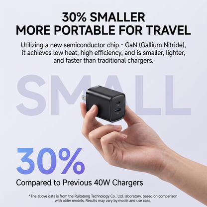 ⚡2-in-1 Minimalist Wireless Charging Pad | 20W Fast PD Charger🔌