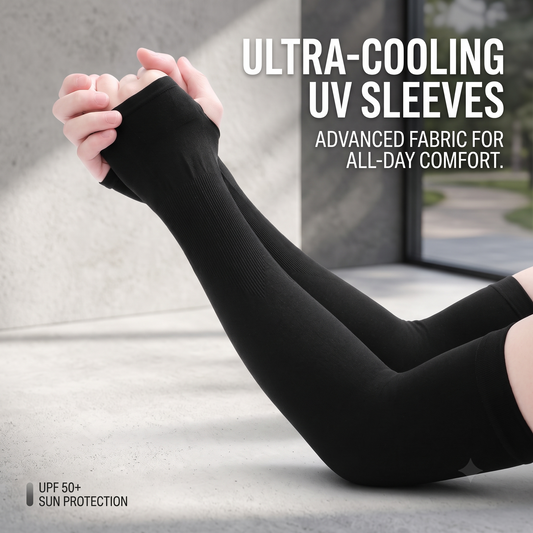 🧊UPF 50+ Cooling Arm Sleeves - UV Sun Protection for Men & Women❄️