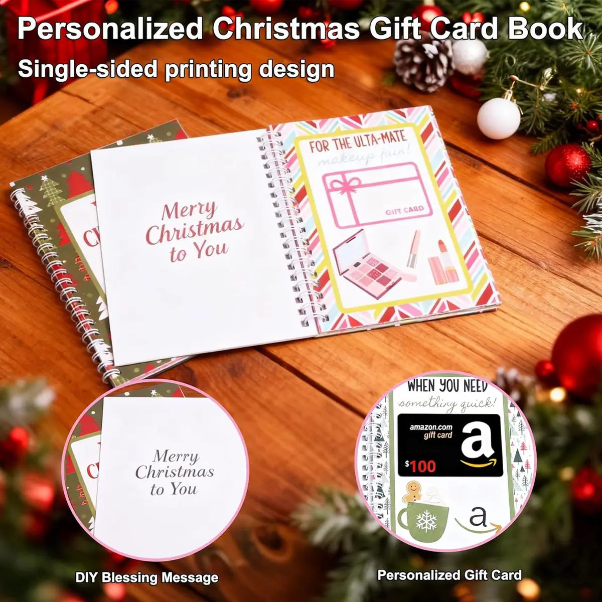 🎁Christmas Gift Card Book