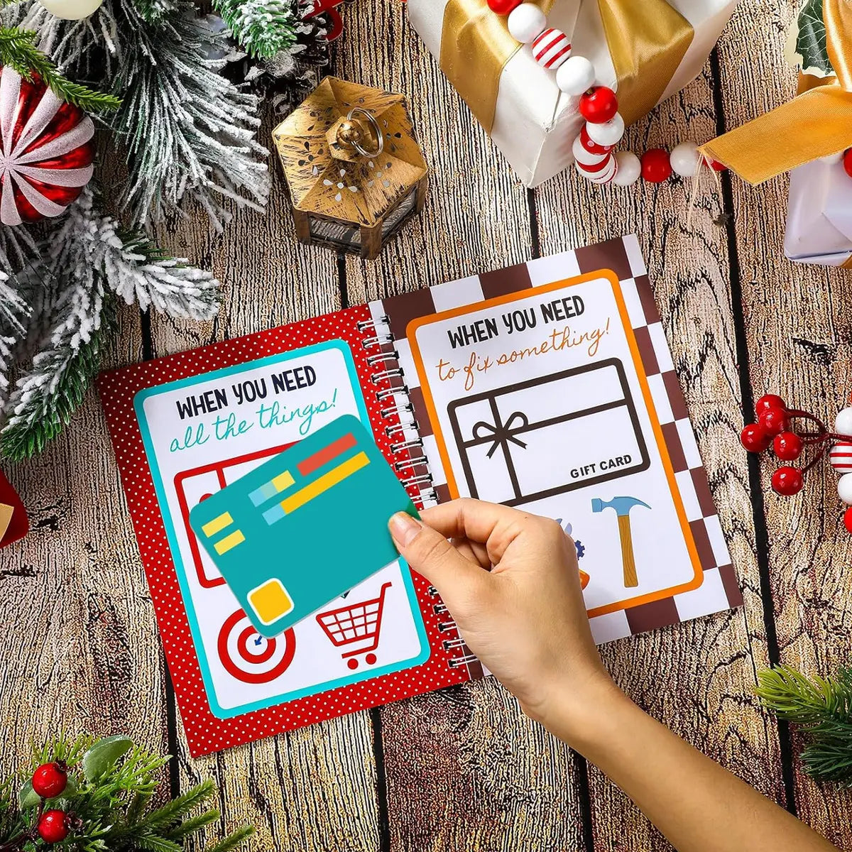 🎁Christmas Gift Card Book