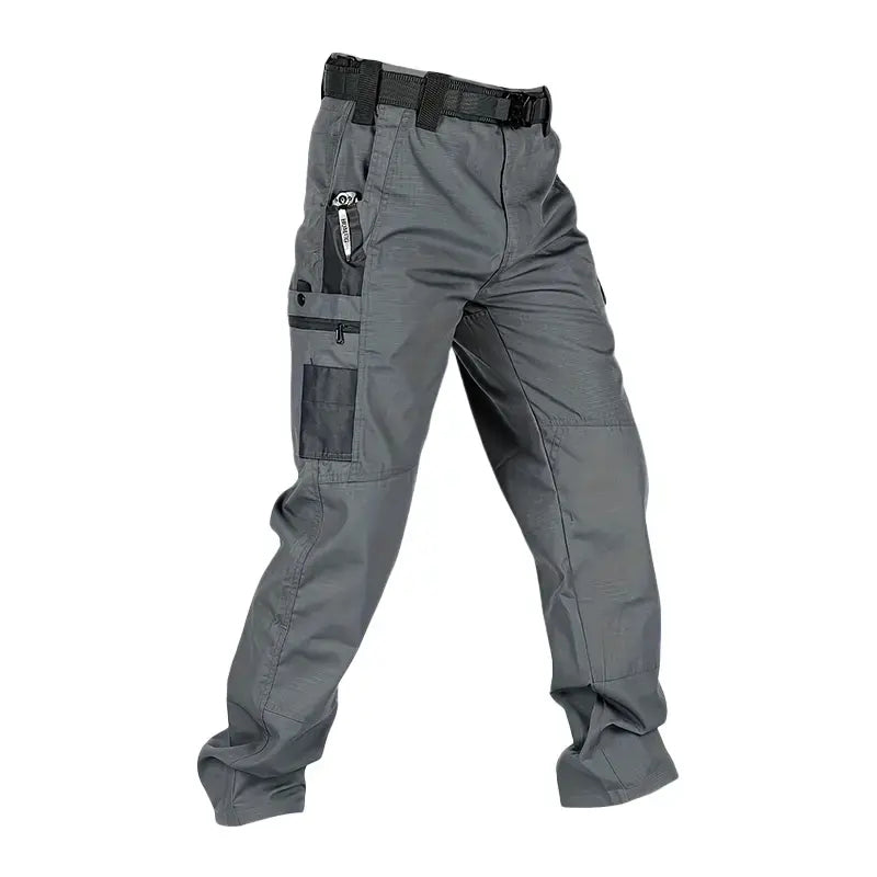 Men’s Waterproof Tactical Work Pants – Multi-Pocket Outdoor Hiking & Casual Pants