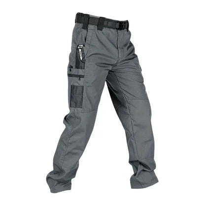Men’s Waterproof Tactical Work Pants – Multi-Pocket Outdoor Hiking & Casual Pants