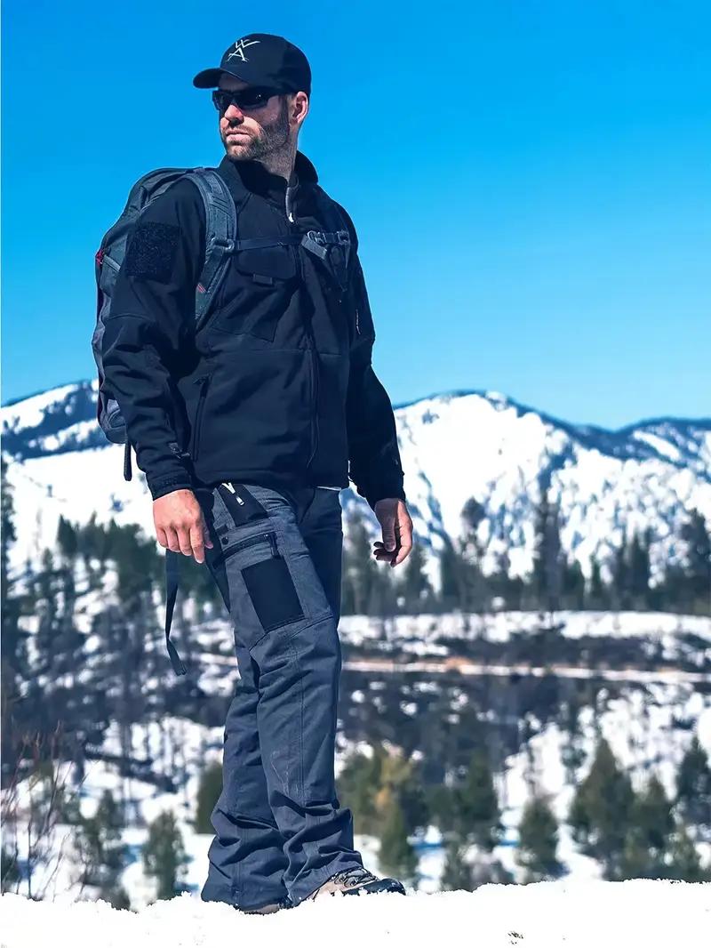 Men’s Waterproof Tactical Work Pants – Multi-Pocket Outdoor Hiking & Casual Pants