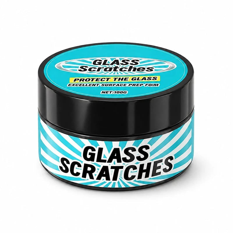 💥 Multi-Purpose Glass Scratch Repair Paste – 30g, for Windows, Mirrors & Car Glass 🪟