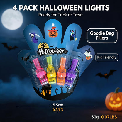🎃 Spooky Pattern Finger Projector Lights