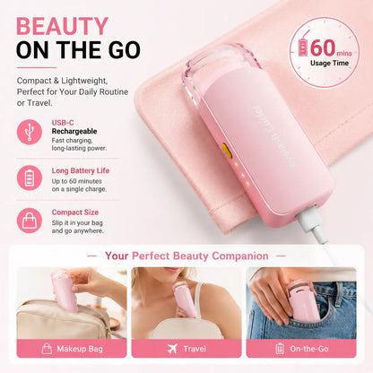 Rechargeable Electric Heated Eyelash Curler - Perfect Lash Curl in Seconds 👁️✨