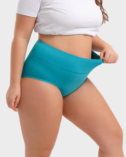 💖Ultimate Comfort, Every Single Day! ☁️✨High-Waisted Full Coverage Cotton Briefs