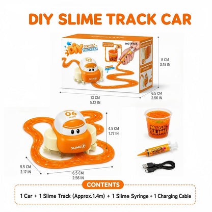 Magic Slime Race Track Set – DIY Electric Car Adventure