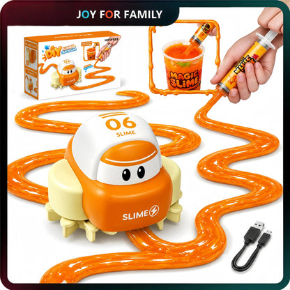 Magic Slime Race Track Set – DIY Electric Car Adventure