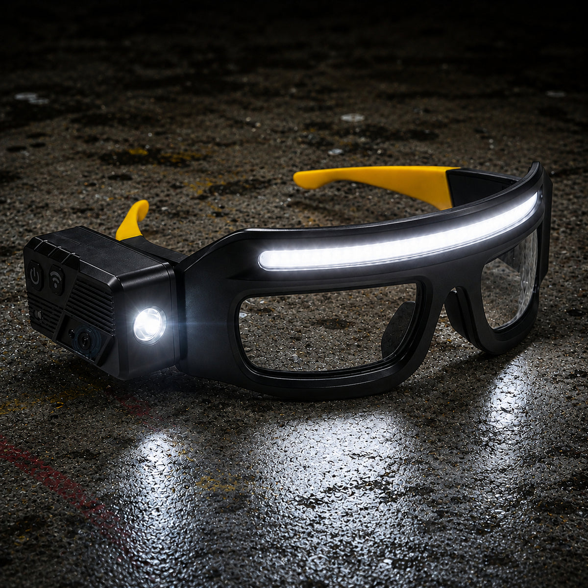 Rechargeable LED Glasses Headlamp