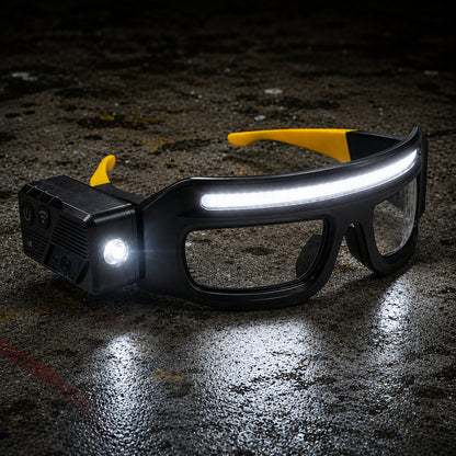 Rechargeable LED Glasses Headlamp