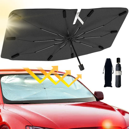 🚗 Foldable Windshield Sun Shade Umbrella
