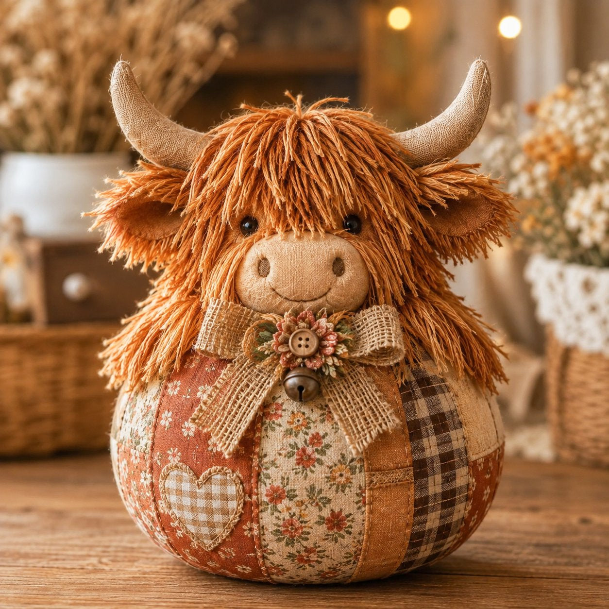 🎄🎅Patchwork Fabric Doll DIY Kit