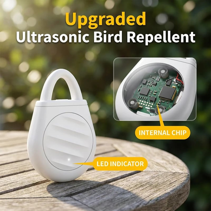🦅Effective Garden Bird Repellent Tool - Safe & Humane Bird Deterrent for Plants and Crops