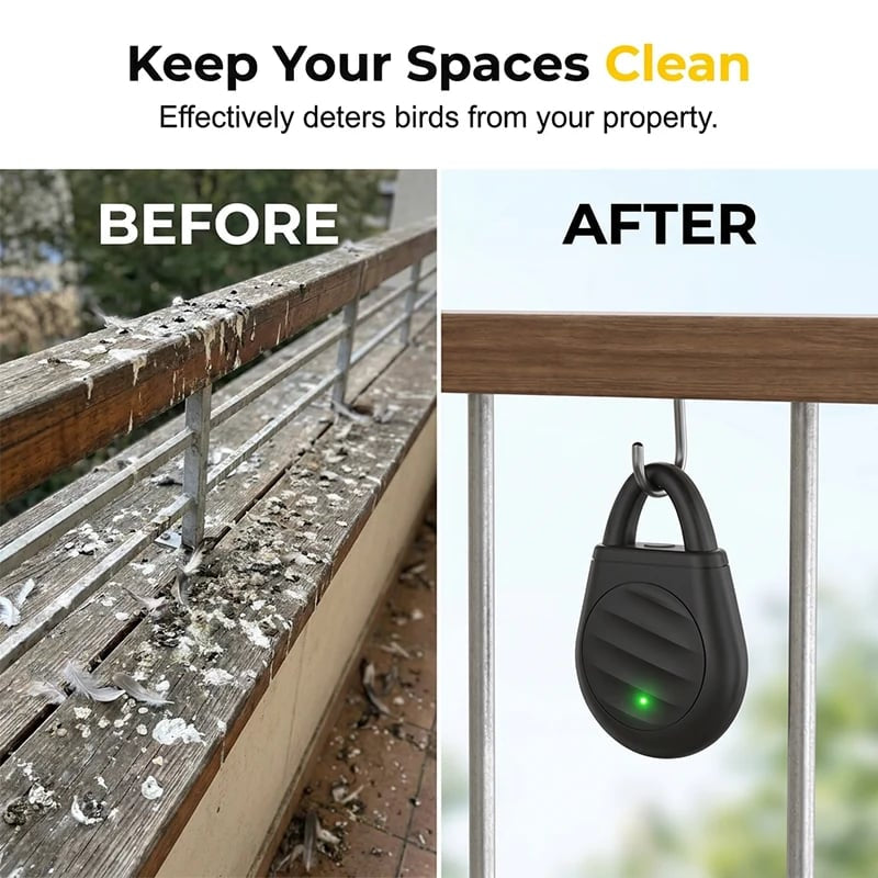🦅Effective Garden Bird Repellent Tool - Safe & Humane Bird Deterrent for Plants and Crops