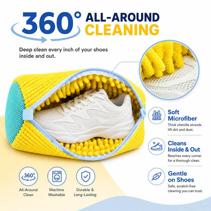Shoe Washing Machine Bags, Laundry Shoe Bag for Washer and Dryer