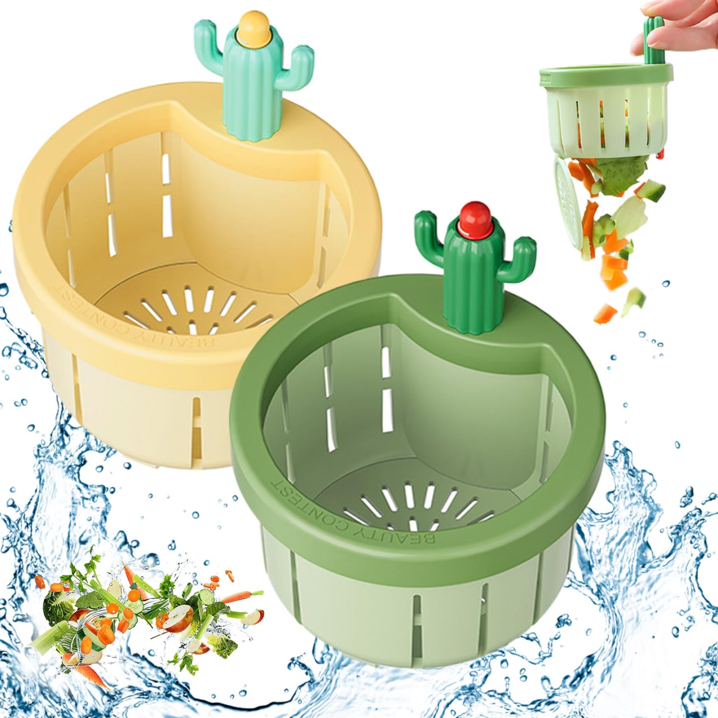 🌵Cactus Kitchen Automatic Dumping Sink Filter
