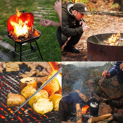 🔥Outdoor Gear Pocket Bellows - Weatherproof Collapsible Fire Bellowing Tool for Starting Fire