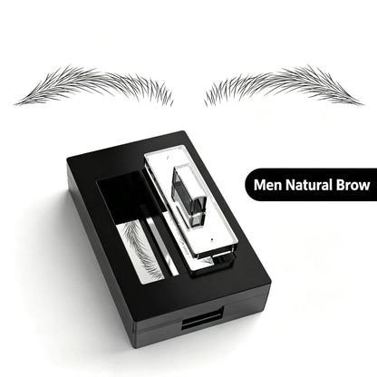 ✨ Reusable Hair-Stroke Eyebrow Stamp – Natural Waterproof Brows in Seconds