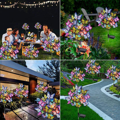 🦋Solar Powered Butterfly Garden Stake Light