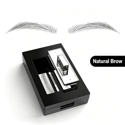 ✨ Reusable Hair-Stroke Eyebrow Stamp – Natural Waterproof Brows in Seconds