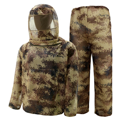 ✨Ultra-Lightweight Mesh Camo Suit - Breathable Bug Proof Outdoor Gear💨