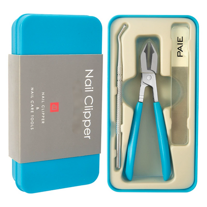 🔥Hot Sale 49% off💅💨Wide Jaw Opening Anti-Splash Slanted Eagle Beak Beveled Nail Clipper Set