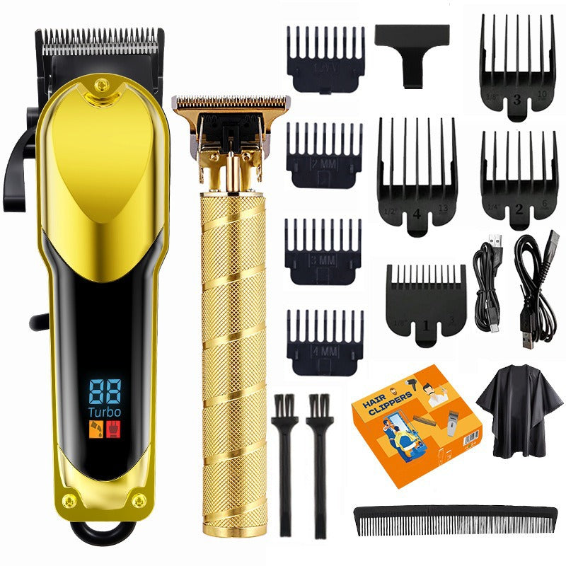 3-Piece Professional Hair Clipper & Trimmer Kit for Men