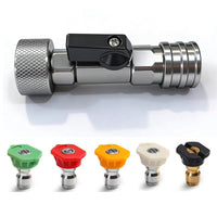1 x Adapter + 5 PCS Nozzle Tips