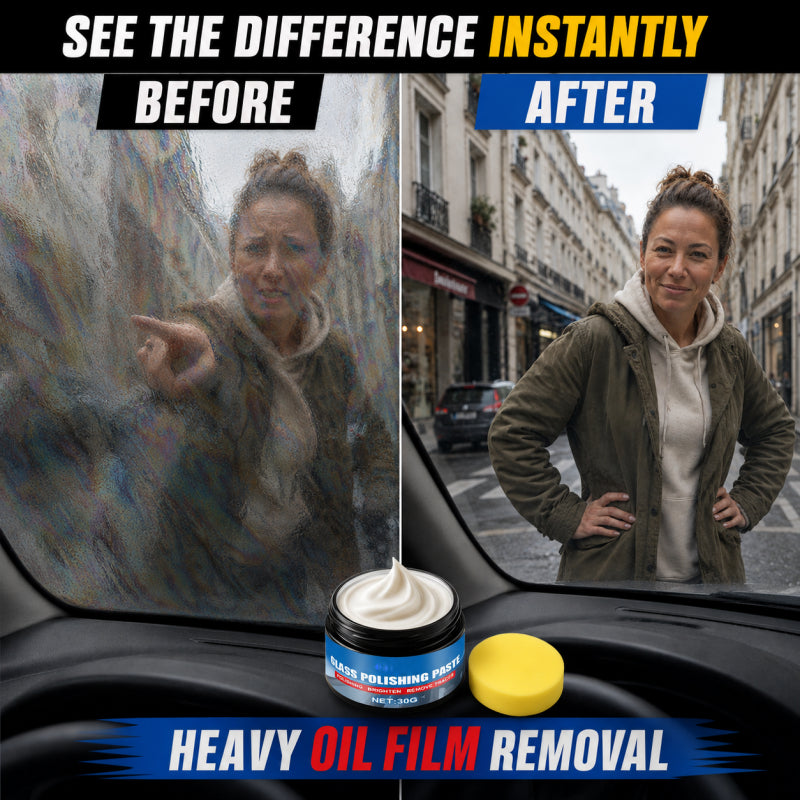 🚘 Oil Film Removal Paste for Car Windows