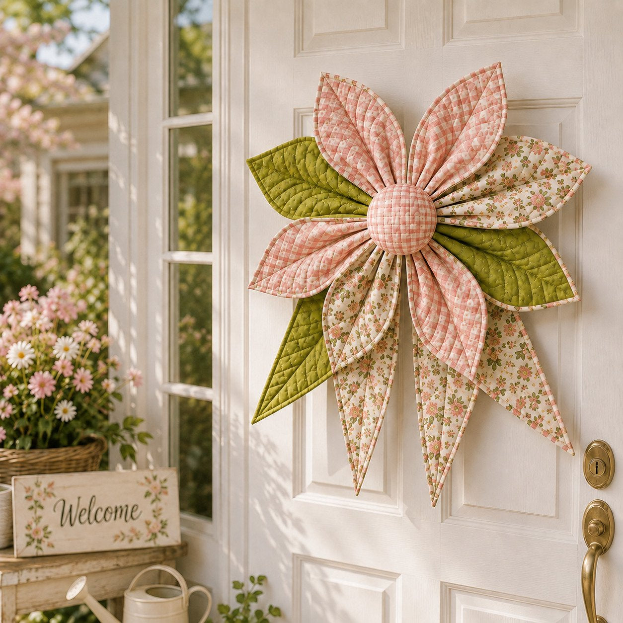 🎀DIY Oversized Quilted Bow Kit – Complete 23–25 Inch Sewing Set🍁✨
