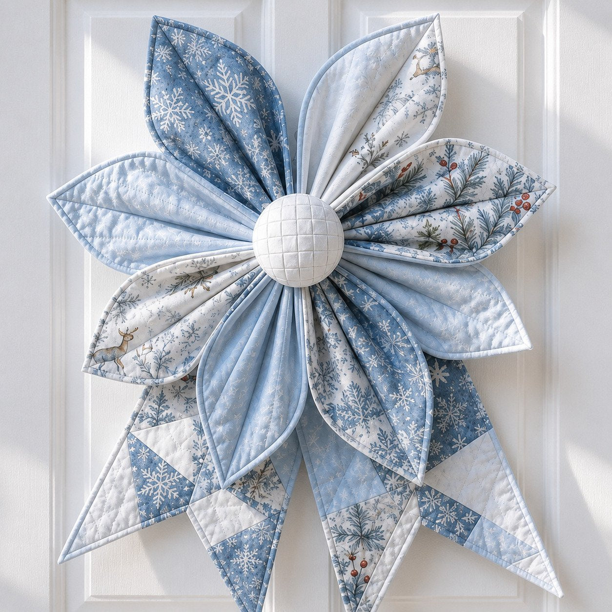 🎀DIY Oversized Quilted Bow Kit – Complete 23–25 Inch Sewing Set🍁✨
