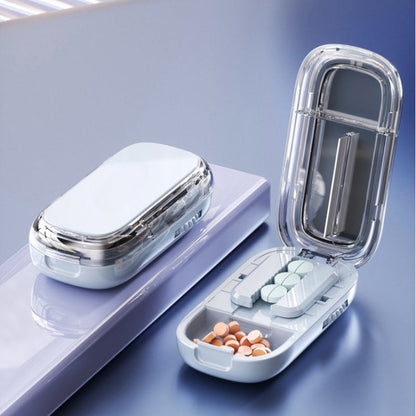 Precision Pill Cutter with Storage Case for Small and Tiny Pills