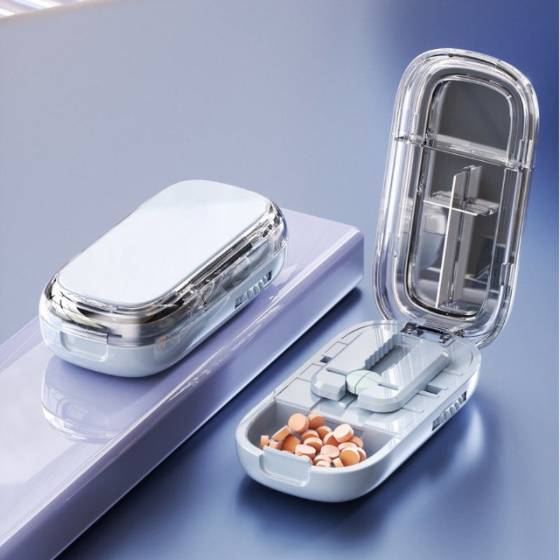 Precision Pill Cutter with Storage Case for Small and Tiny Pills