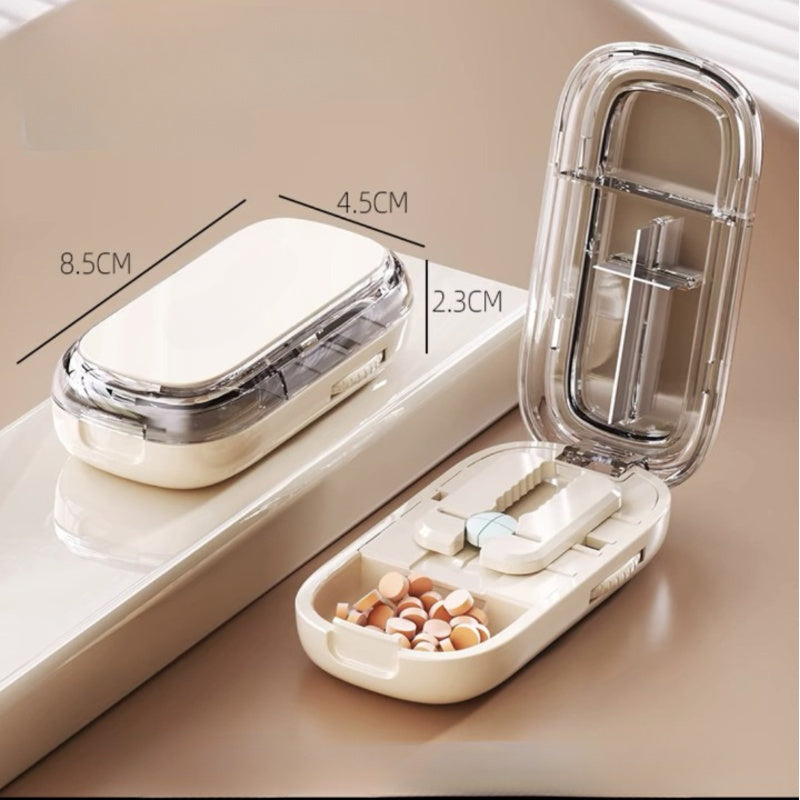Precision Pill Cutter with Storage Case for Small and Tiny Pills